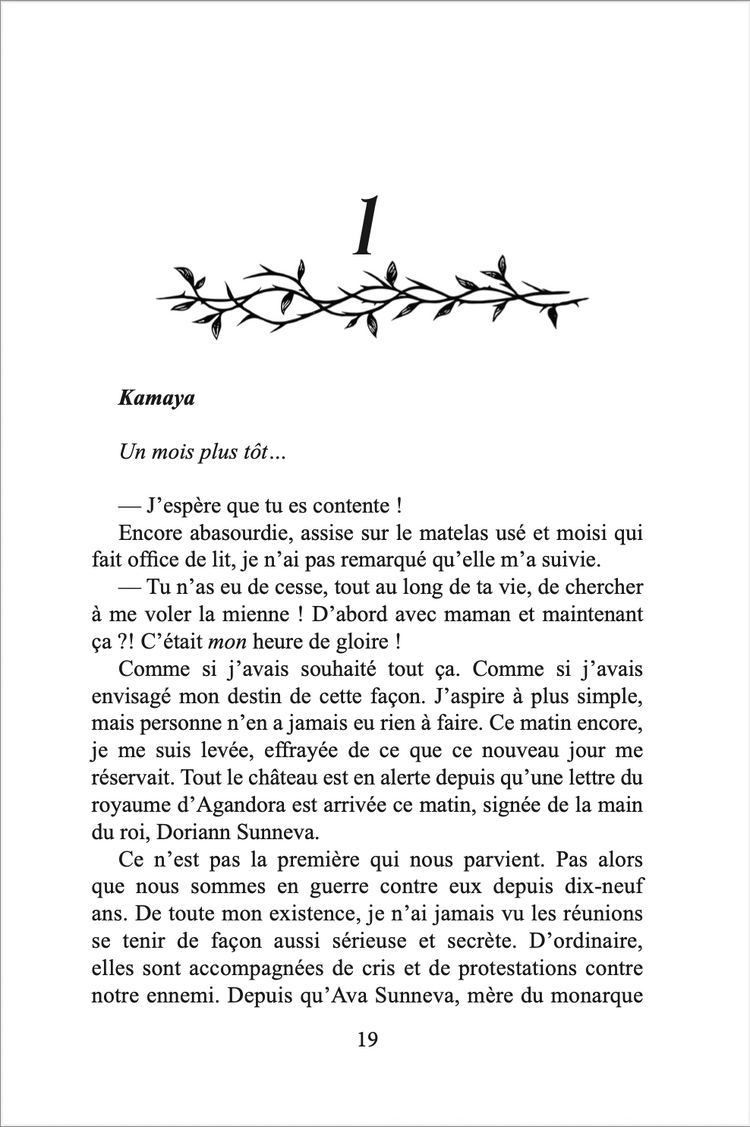 PRÉCOMMANDE DÉDICACÉE : Intertwined Crowns