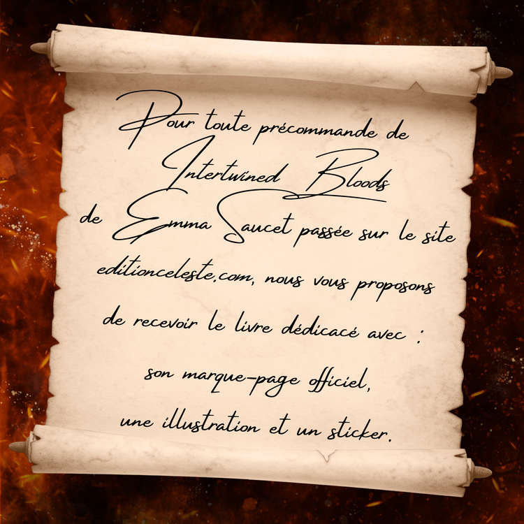 PRÉCOMMANDE DÉDICACÉE | Intertwined Bloods